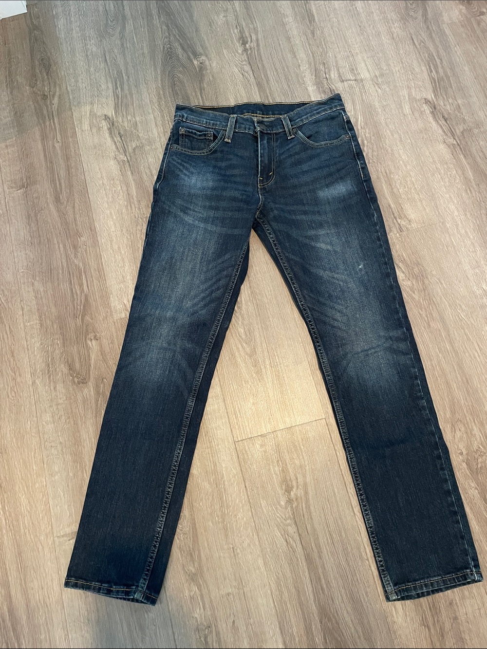 Levi's Men's Indigo Blue Straight Jeans 30x32